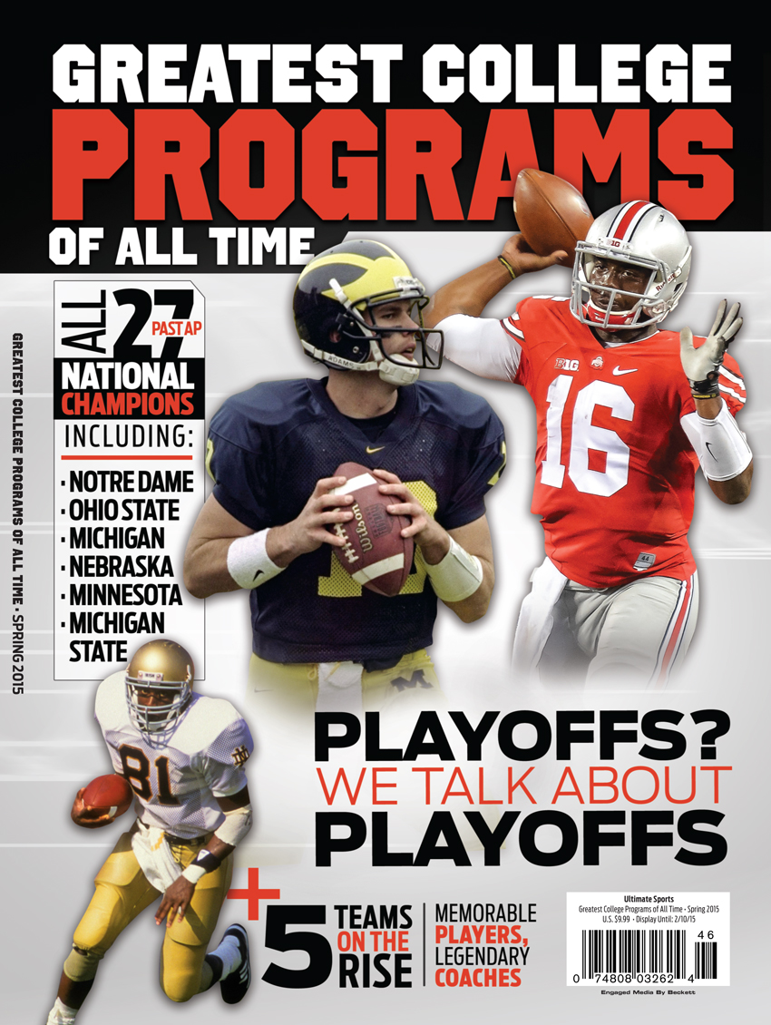 25 Greatest College Football Programs  Midwest Spr 2015
