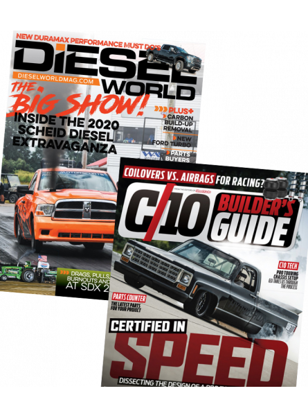 Diesel World and C10 Builder's Guide Print Subscription Offer